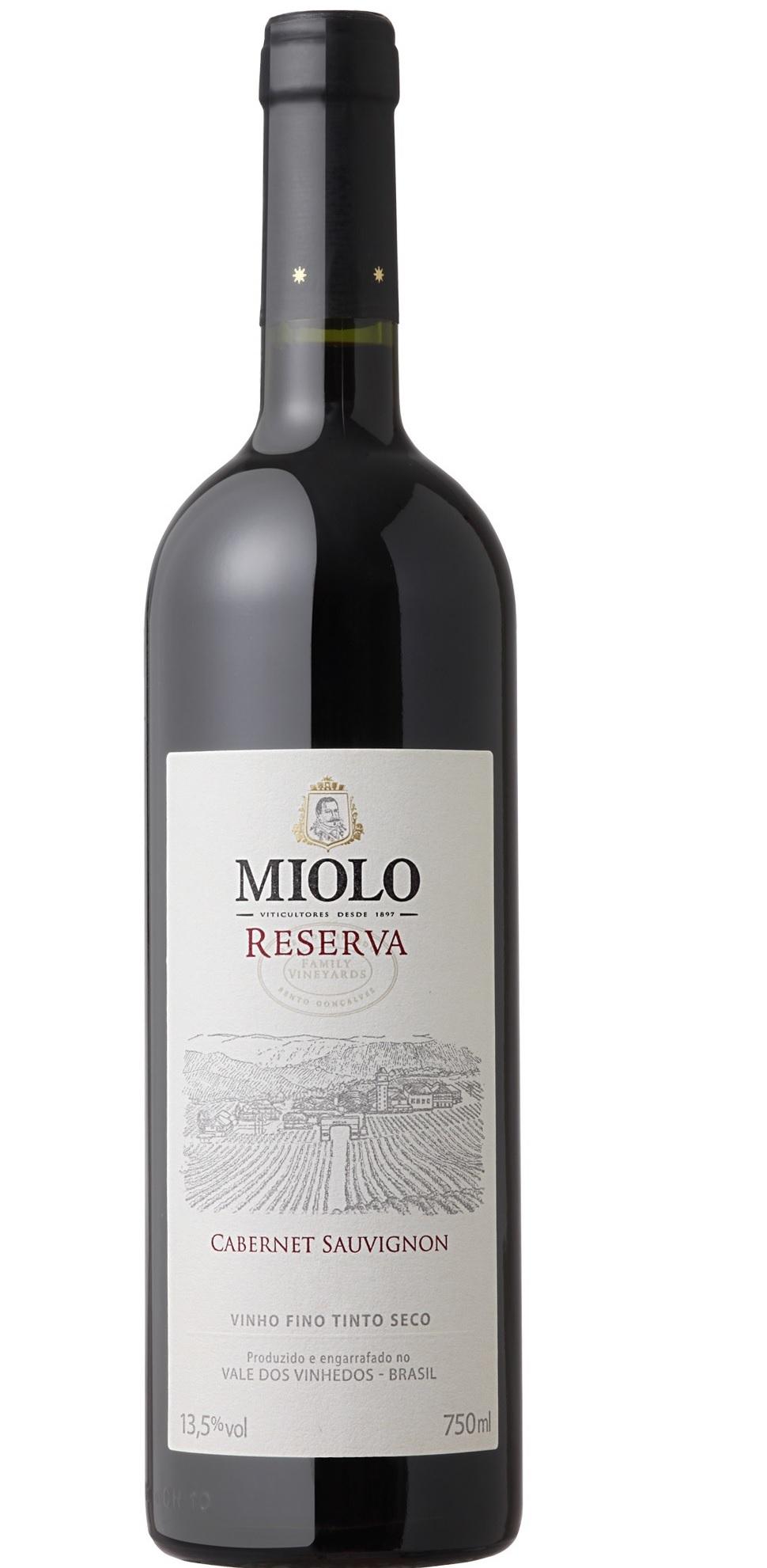 Detalhes do produto  Miolo Reserva Cabernet Sauvignon 